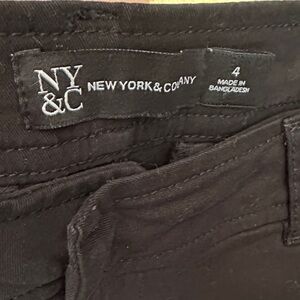 New York & Company Classic Black Trousers